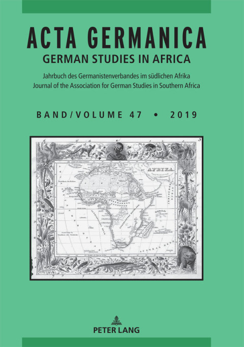 Cover image for book Acta Germanica