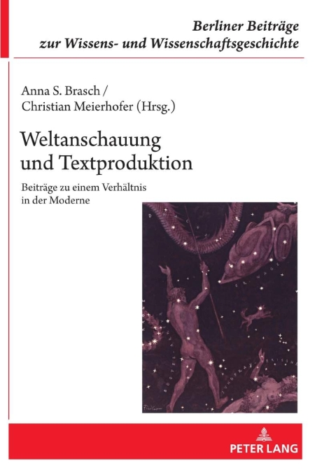Cover image for book Weltanschauung und Textproduktion