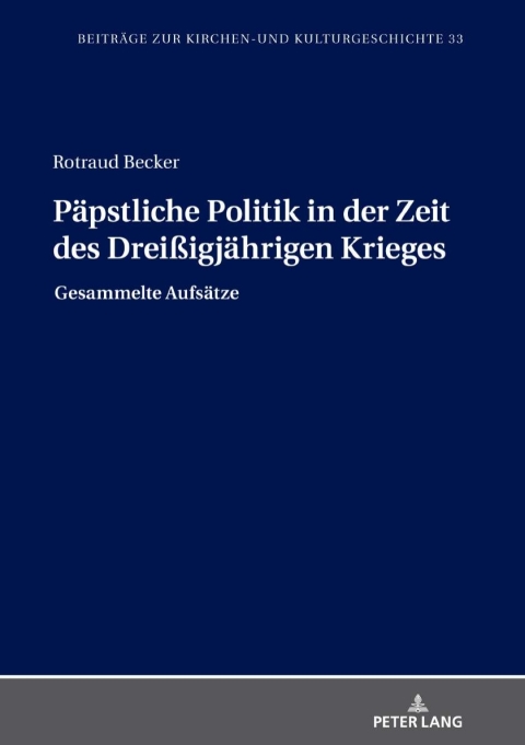 Cover image for book Paepstliche Politik in der Zeit des Dreißigjaehrigen Krieges