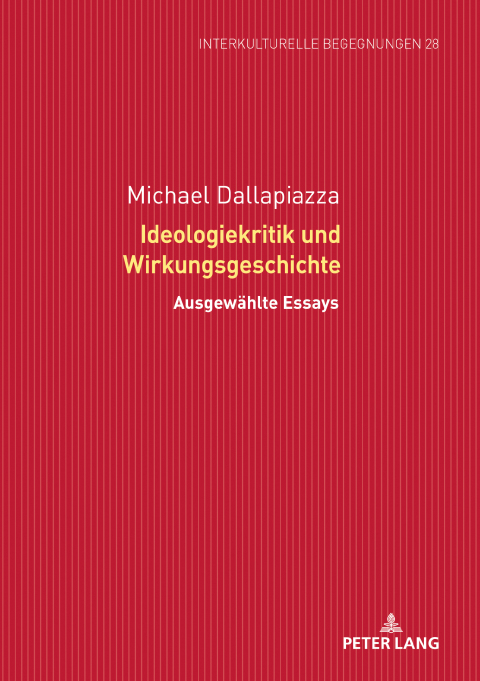 Cover image for book Ideologiekritik und Wirkungsgeschichte