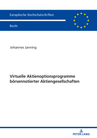 Cover image: Virtuelle Aktienoptionsprogramme börsennotierter Aktiengesellschaften 1st edition 9783631800416