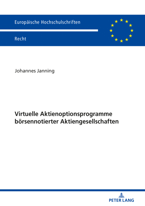 Cover image for book Virtuelle Aktienoptionsprogramme boersennotierter Aktiengesellschaften