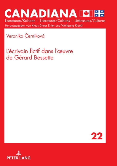 Cover image for book L´écrivain fictif dans l´oeuvre de Gérard Bessette