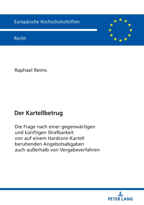Cover image for book Der Kartellbetrug