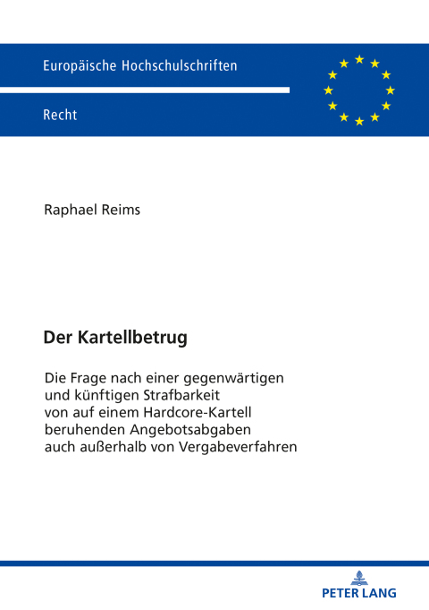 Cover image for book Der Kartellbetrug