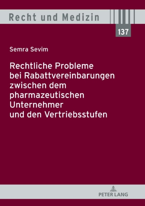 Cover image for book Rechtliche Probleme bei Rabattvereinbarungen zwischen dem pharmazeutischen Unternehmer und den Vertriebsstufen