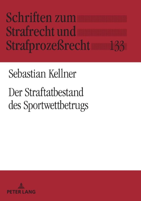 Cover image for book Der Straftatbestand des Sportwettbetrugs