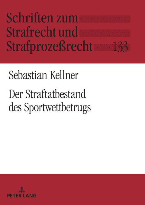 Cover image for book Der Straftatbestand des Sportwettbetrugs