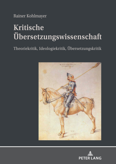 Cover image for book Kritische Uebersetzungswissenschaft