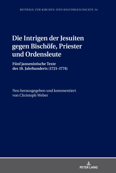 Cover image for book Die Intrigen der Jesuiten gegen Bischoefe, Priester und Ordensleute
