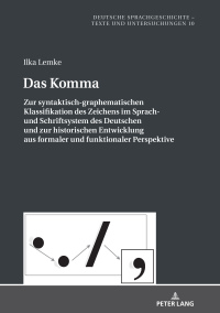 صورة الغلاف: Das Komma 1st edition 9783631811146