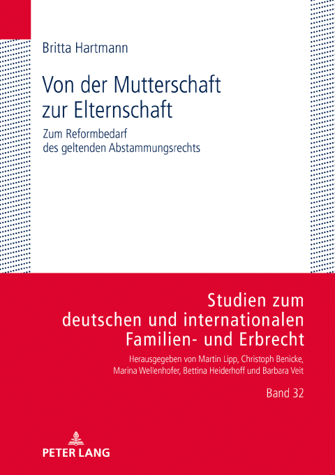 Cover image for book Von der Mutterschaft zur Elternschaft