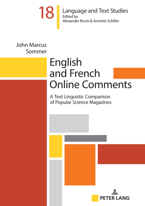 Cover image for book English and French Online Comments