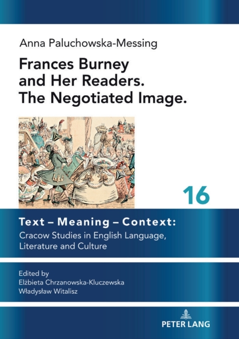 Cover image for book Frances Burney and her readers. The negotiated image.