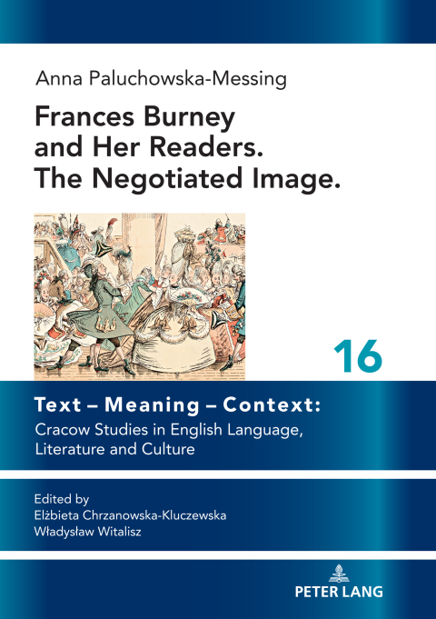 Cover image for book Frances Burney and her readers. The negotiated image.