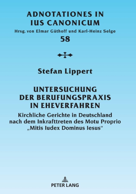 Cover image for book Untersuchung der Berufungspraxis in Eheverfahren