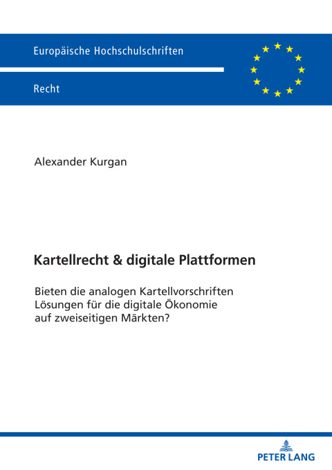 Cover image for book Kartellrecht & digitale Plattformen