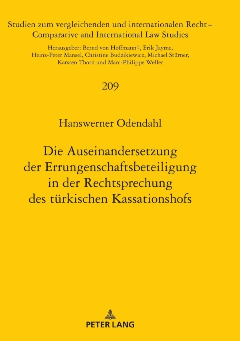 Cover image for book Die Auseinandersetzung der Errungenschaftsbeteiligung in der Rechtsprechung des tuerkischen Kassationshofs