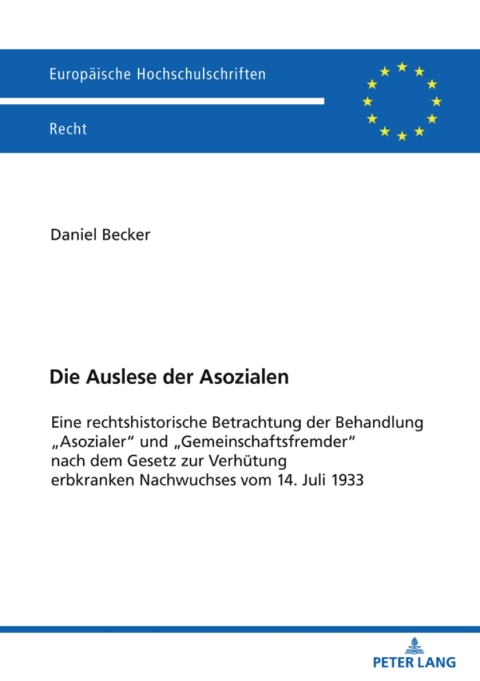 Die Auslese der Asozialen 