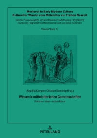 Imagen de portada: Wissen in mittelalterlichen Gemeinschaften 1st edition 9783631828427