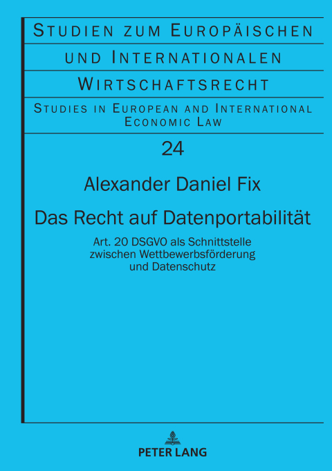 Das Recht auf Datenportabilitaet 