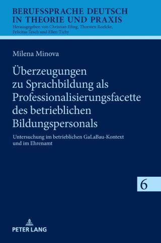 Ueberzeugungen zu Sprachbildung als Professionalisierungsfacette des betrieblichen Bildungspersonals