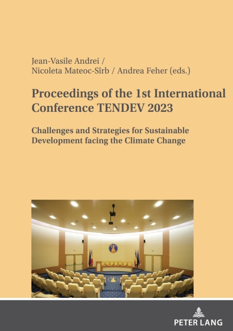 Proceedings of the 1st International Conference TENDEV 2023 