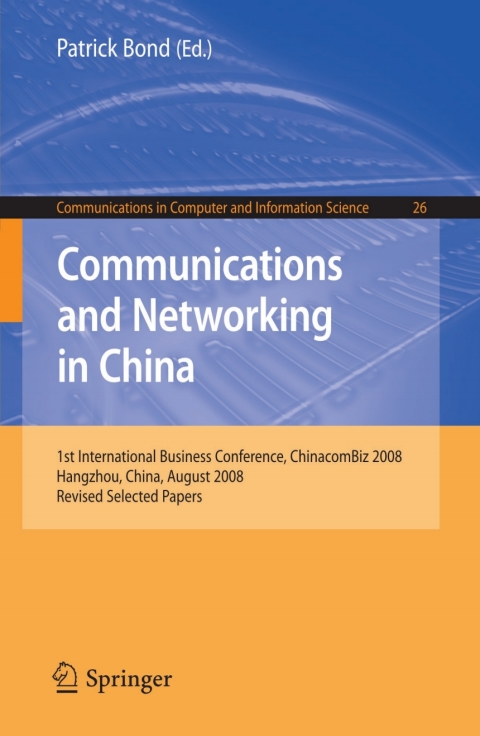 Cover image for book Communications and Networking in China