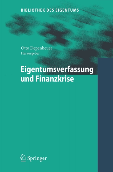 Cover image for book Eigentumsverfassung und Finanzkrise