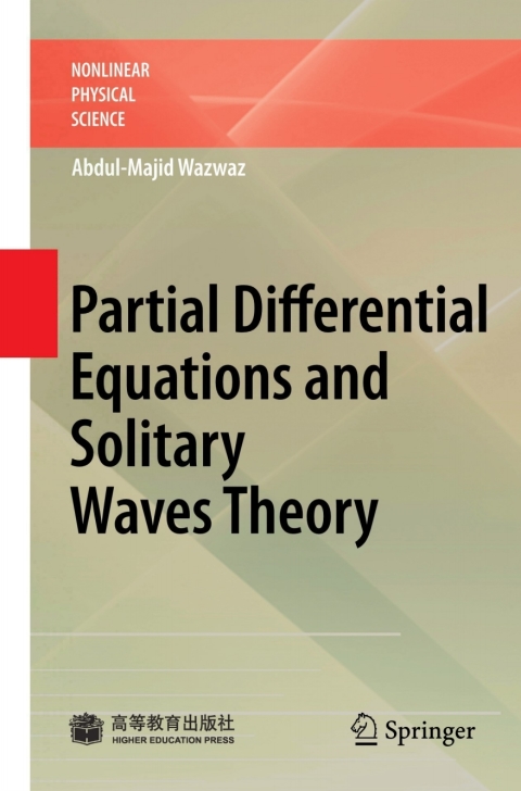 Cover image for book Partial Differential Equations and Solitary Waves Theory