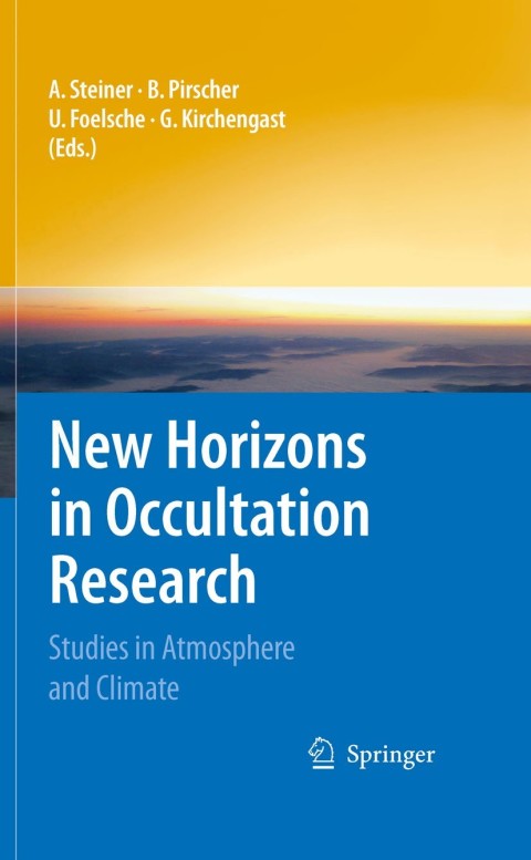Cover image for book New Horizons in Occultation Research