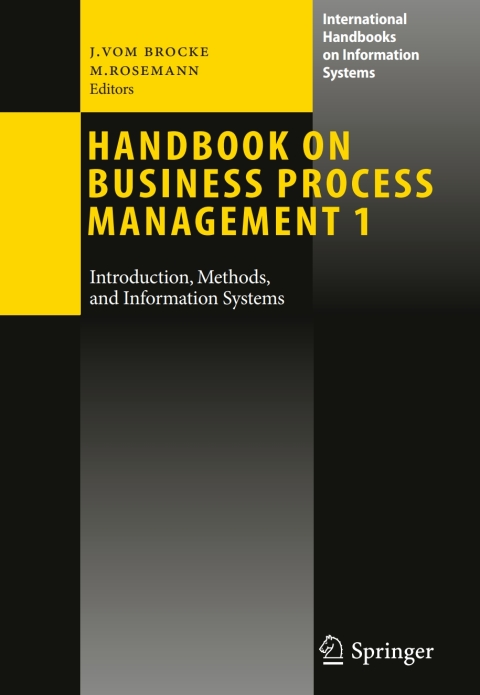 Cover image for book Handbook on Business Process Management 1