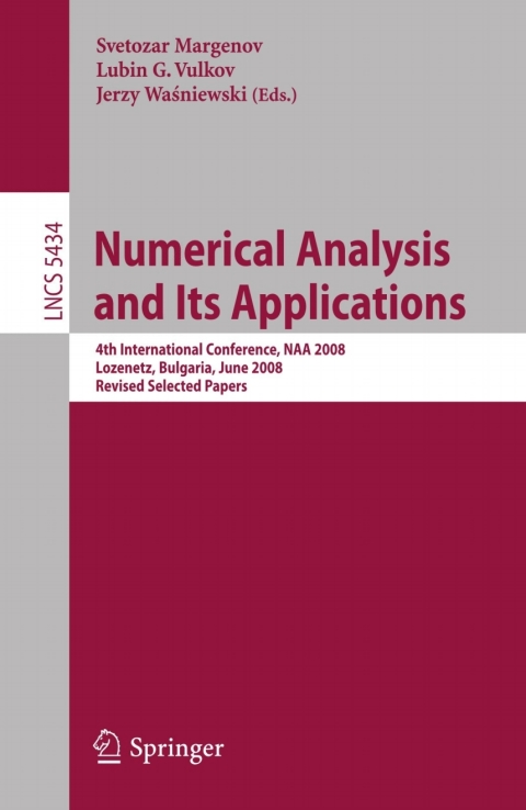 Cover image for book Numerical Analysis and Its Applications