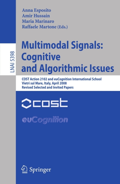 Cover image for book Multimodal Signals: Cognitive and Algorithmic Issues