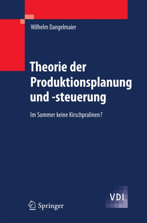 Cover image for book Theorie der Produktionsplanung und -steuerung