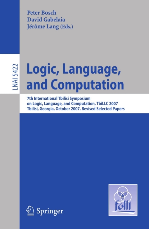 Logic, Language, and Computation 
