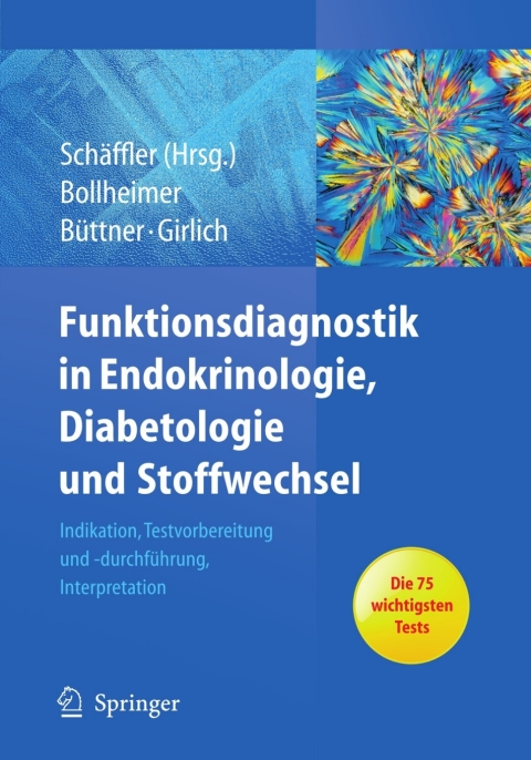 Cover image for book Funktionsdiagnostik in Endokrinologie, Diabetologie und Stoffwechsel
