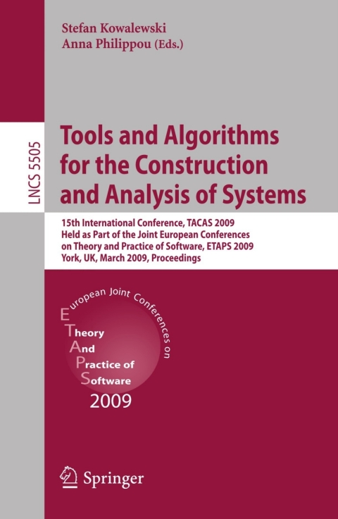 Cover image for book Tools and Algorithms for the Construction and Analysis of Systems
