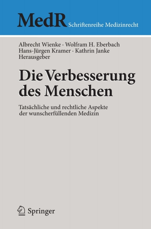 Cover image for book Die Verbesserung des Menschen