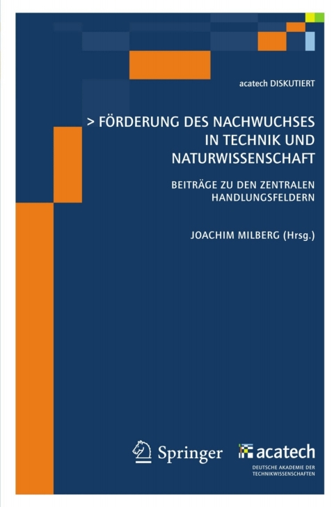 Cover image for book Förderung des Nachwuchses in Technik und Naturwissenschaft