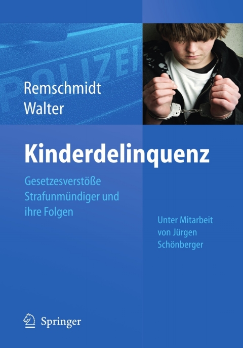Cover image for book Kinderdelinquenz