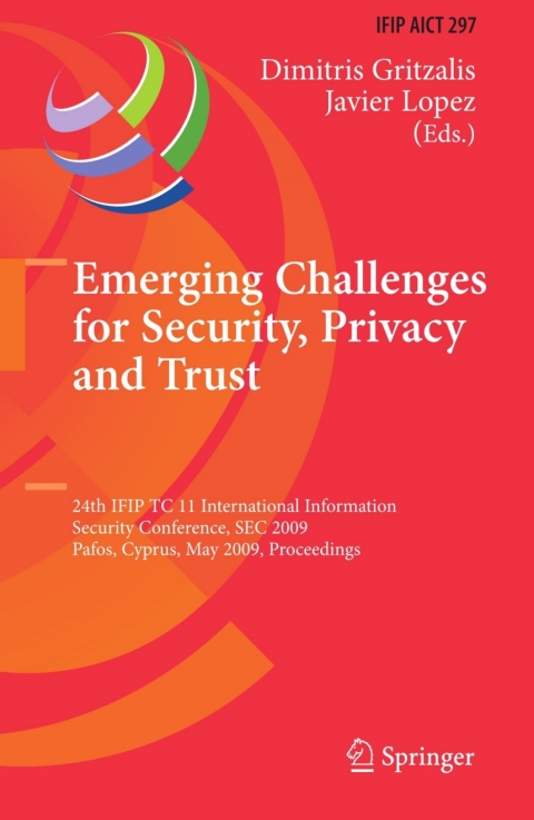 Cover image for book Emerging Challenges for Security, Privacy and Trust