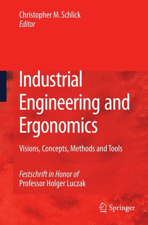 Cover image for book Industrial Engineering and Ergonomics