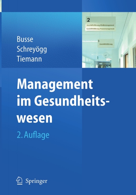 Cover image for book Management im Gesundheitswesen