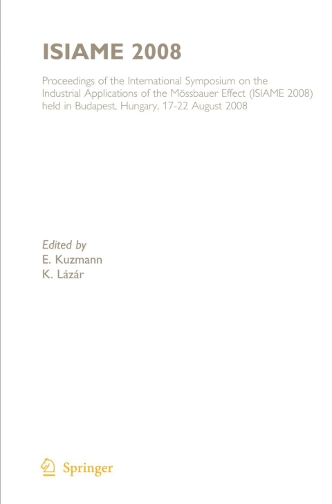 Cover image for book ISIAME 2008