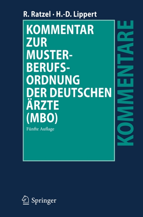 Cover image for book Kommentar zur Musterberufsordnung der deutschen Ärzte (MBO)