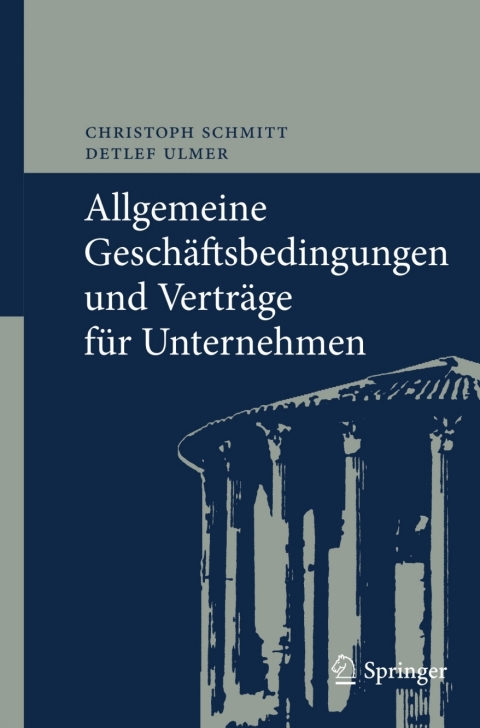 Cover image for book Allgemeine Geschäftsbedingungen und Verträge für Unternehmen