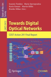 Cover image: Towards Digital Optical Networks 1st edition 9783642015236