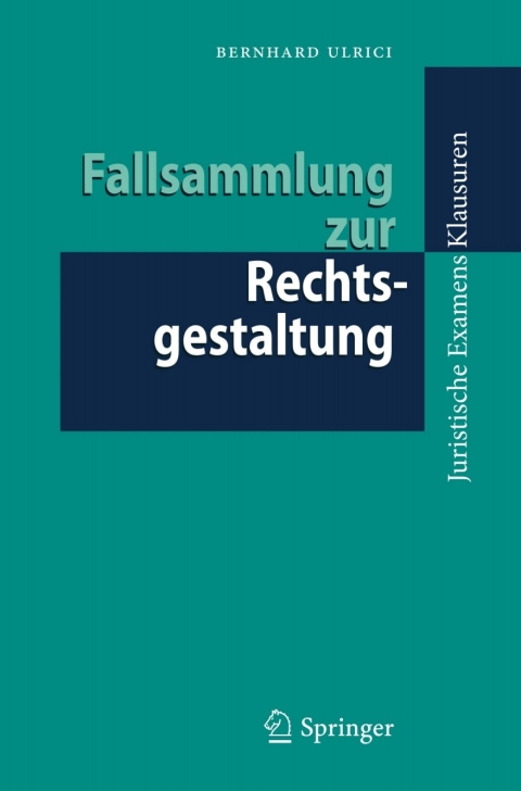 Cover image for book Fallsammlung zur Rechtsgestaltung