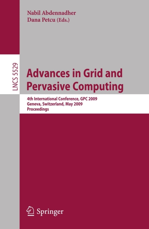 Cover image for book Advances in Grid and Pervasive Computing